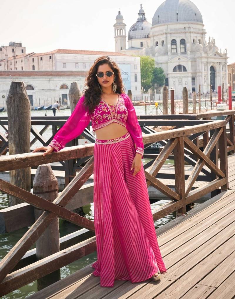 Launching Sayuri Naina Designer Viscose Jacquard Indo Western Collection Wholesale 2026