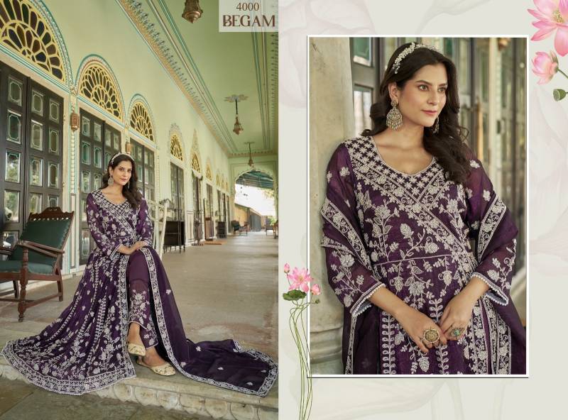 Launching Senhora Begam Butterfly Net Work Fancy Indo Western Collection Wholesale 2026
