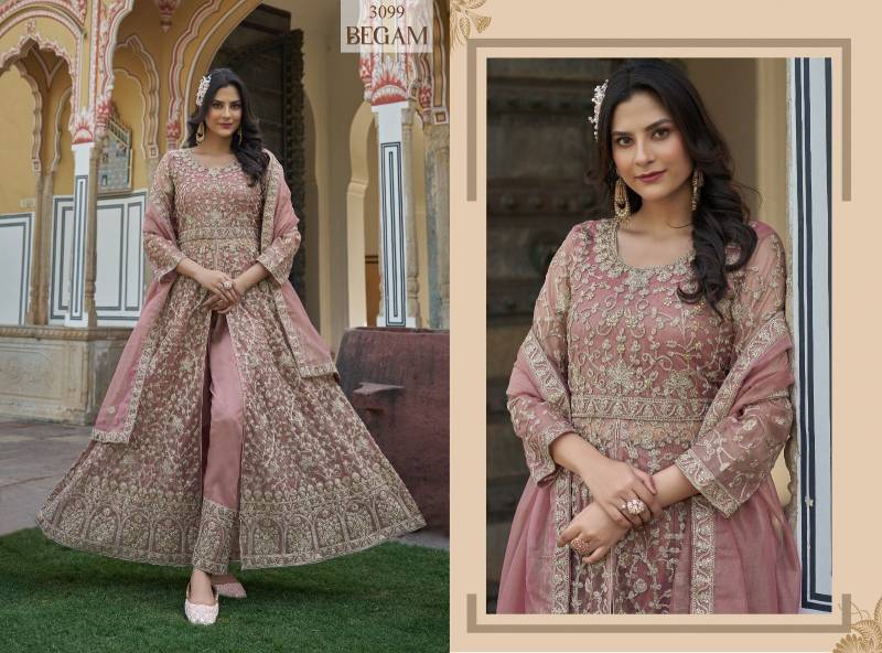 Launching Senhora Begam Butterfly Net Work Fancy Indo Western Collection Wholesale 2026