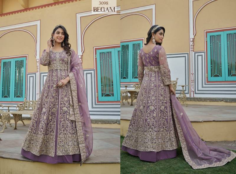 Launching Senhora Begam Butterfly Net Work Fancy Indo Western Collection Wholesale 2026