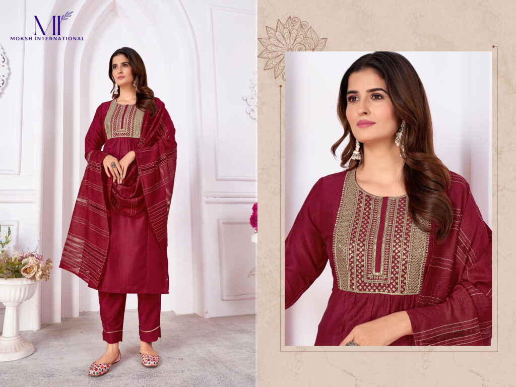 Stylish Moksh Rangoli Vol 1  Readymade Set Collection Wholesale 2026