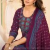 Beautiful Blue Hills Nithya Anarkali Rayon Foil Print Anarkali Gown And Dupatta Wholesale 2026