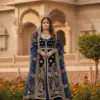 Latest Kb 4103 Velvet Embroidery Worked Premium Indo Western Collection Wholesale 2026