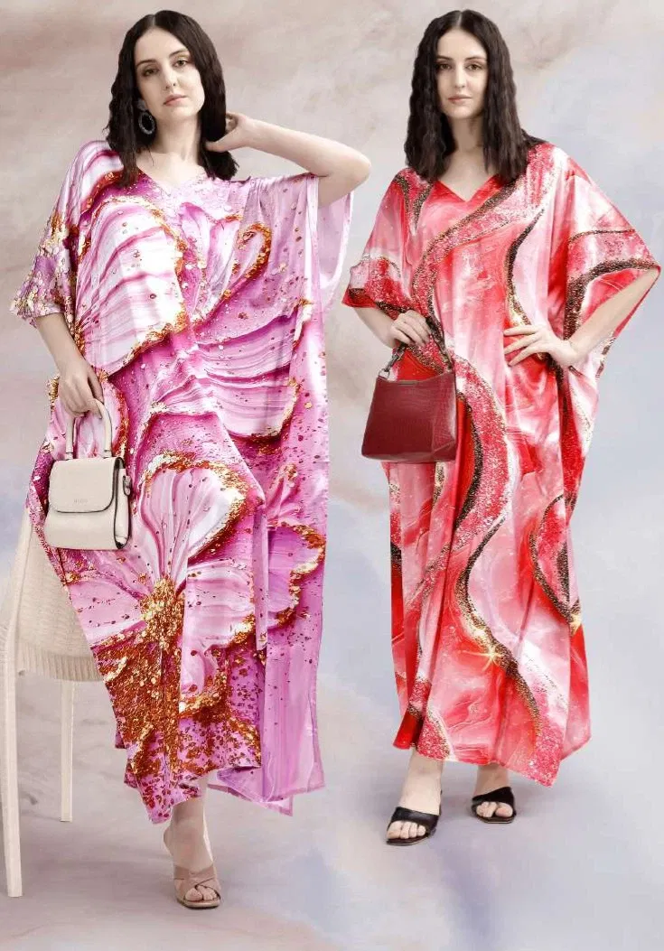 Stylish Jisha Kaftan Satin Breeze Vol 7 Japan Satin Digital Printed Kaftan Collection Wholesale 2026