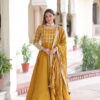 Lw 9304 Vichitra Sequins Zari Embroidered Gown With Dupatta Collection Wholesale