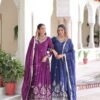 Lekha KA 1214 Vichitra Silk Sequins Embroidery Gown With Dupatta Wholesale