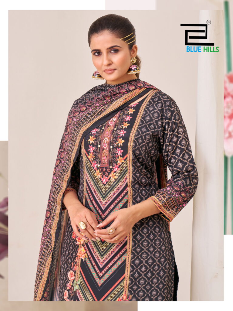 Launching Blue Hills Gurleen Muslin Digital Printed Kurti Bottom With Dupatta Wholesale 2026