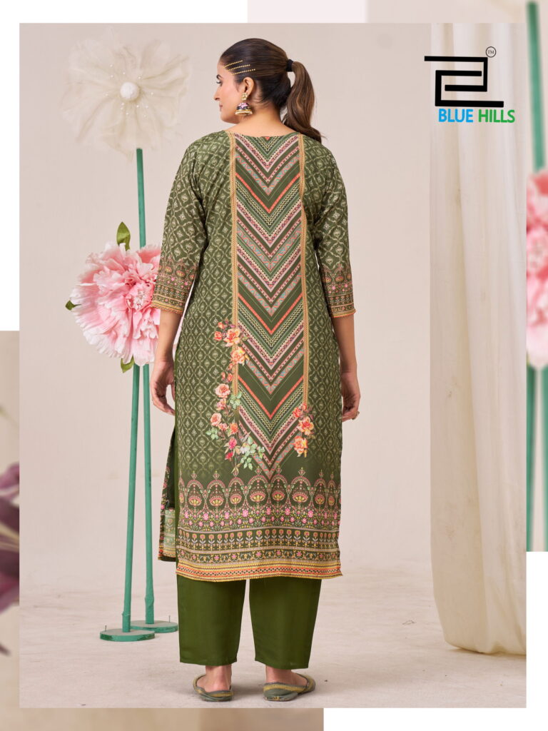 Launching Blue Hills Gurleen Muslin Digital Printed Kurti Bottom With Dupatta Wholesale 2026