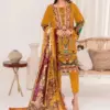 Majesty Cotton Quine Chiffon Dupatta Pakistani Suit Collection Wholesale