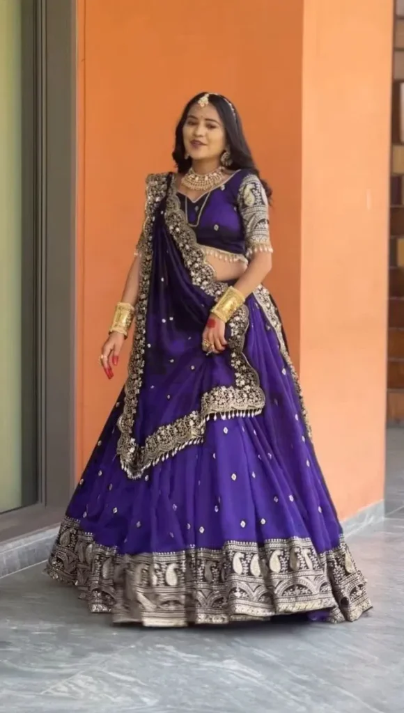 Stylish Glory QRC 353 Chinon Silk Lehengha Choli With Dupatta Wholesale 2026 3 Stylish Glory QRC 353 Chinon Silk Lehengha Choli With Dupatta Wholesale 2026