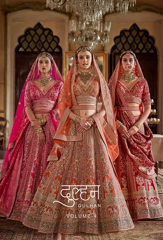 Manjula Dulhan Vol 4 Designer Bridal Collection Wholesale