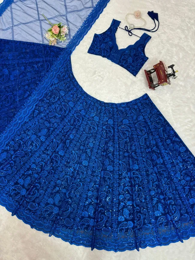 Beautiful Glory QRC 280 Foux Gorgette Lehengha Choli Wholesale 2026