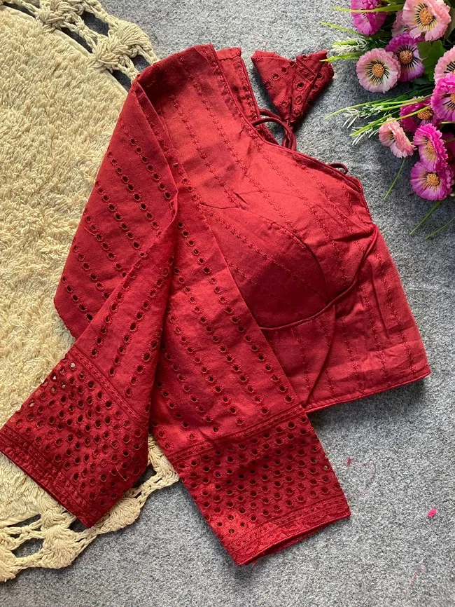 Stylish Ruh Sabyasachi Full Sleeve Hakoba Blouse Collection Wholesale 2026