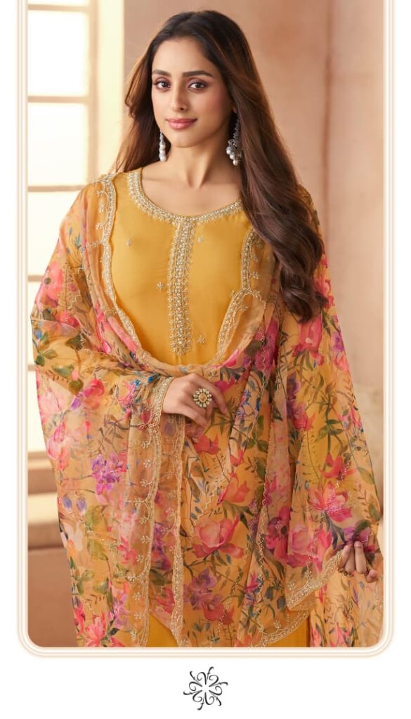 Beautiful Vinay Kuleesh Anmol Organza With Embroidery Work Salwar Kameez Wholesale 2026