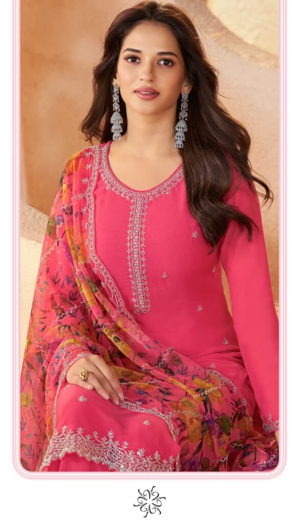 Beautiful Vinay Kuleesh Anmol Organza With Embroidery Work Salwar Kameez Wholesale 2026