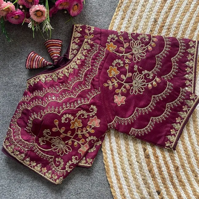 Launching Ruh Apple Style Bridal Blouse Collection Wholesale 2026