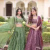 Beautiful Lekha KA 5056 Gold Crush Sequins & Embroidery Lehenga Choli Wholesale 2026