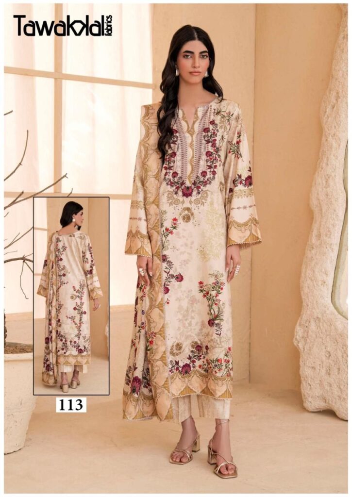 Launching Tawakkal Saba Vol 2 Cotton Karachi Dress Material Collection Wholesale 2026