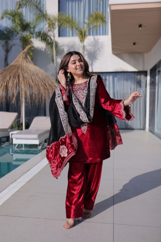 Buy Lekha KA 1221 Ice Velvet Zari Embroidery Top Bottom With Dupatta Wholesale 2026