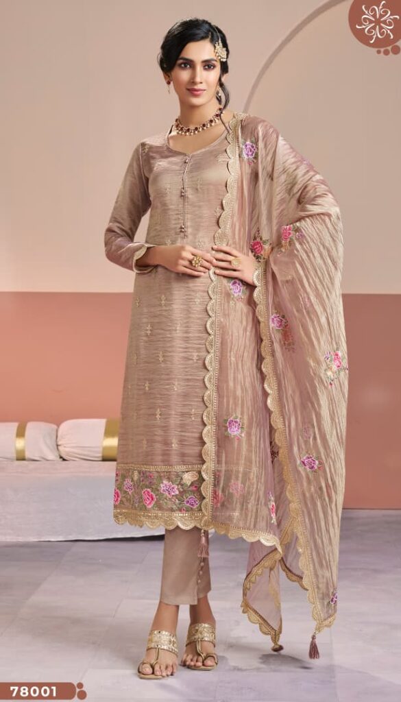 Launching Vinay Kuleesh Manntraa Silk Embroidered Work Salwar Kameez Wholesale 2026
