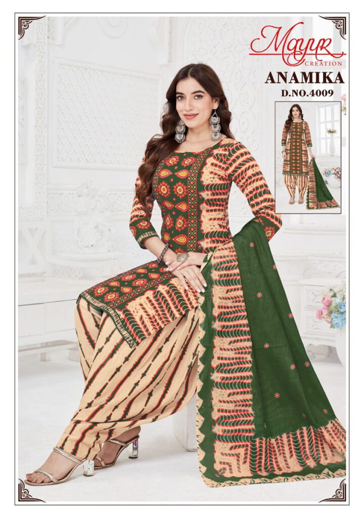 Latest Mayur Anamika Vol 4 Cotton Printed Daily Wear Dress Material Collection Wholesale 2026