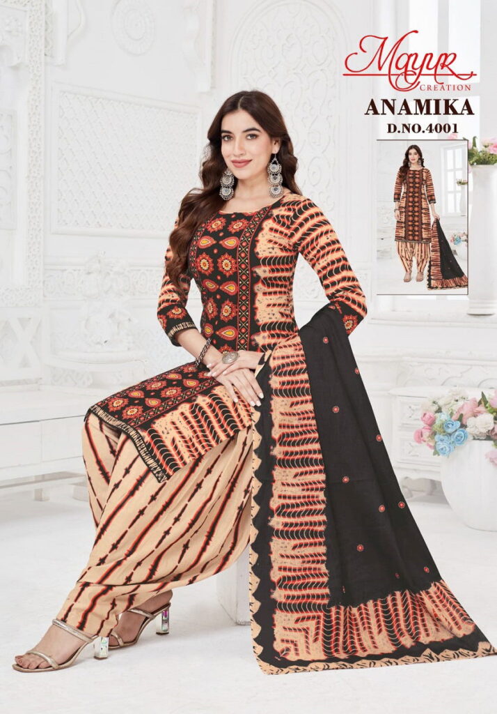Latest Mayur Anamika Vol 4 Cotton Printed Daily Wear Dress Material Collection Wholesale 2026