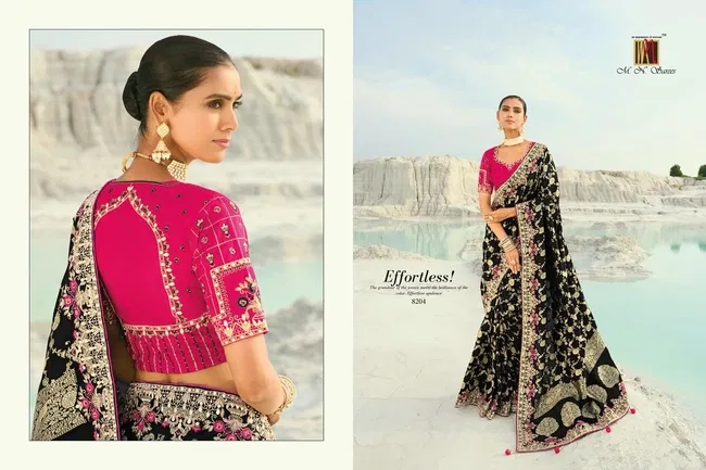 Beautiful MN 8200 Series Viscose Satin Silk Saree Wholesale 2026