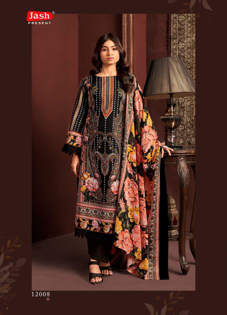 Latest Jash Qurbat Vol 12 Mix Cotton Printed Dress Material Collection Wholesale 2026