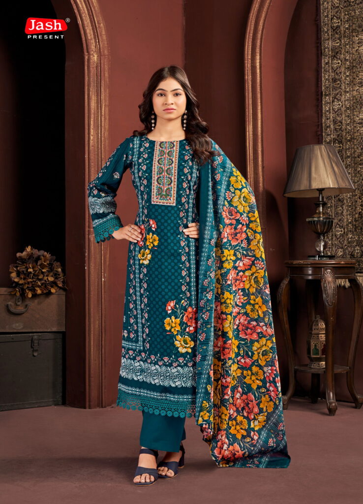 Latest Jash Qurbat Vol 12 Mix Cotton Printed Dress Material Collection Wholesale 2026