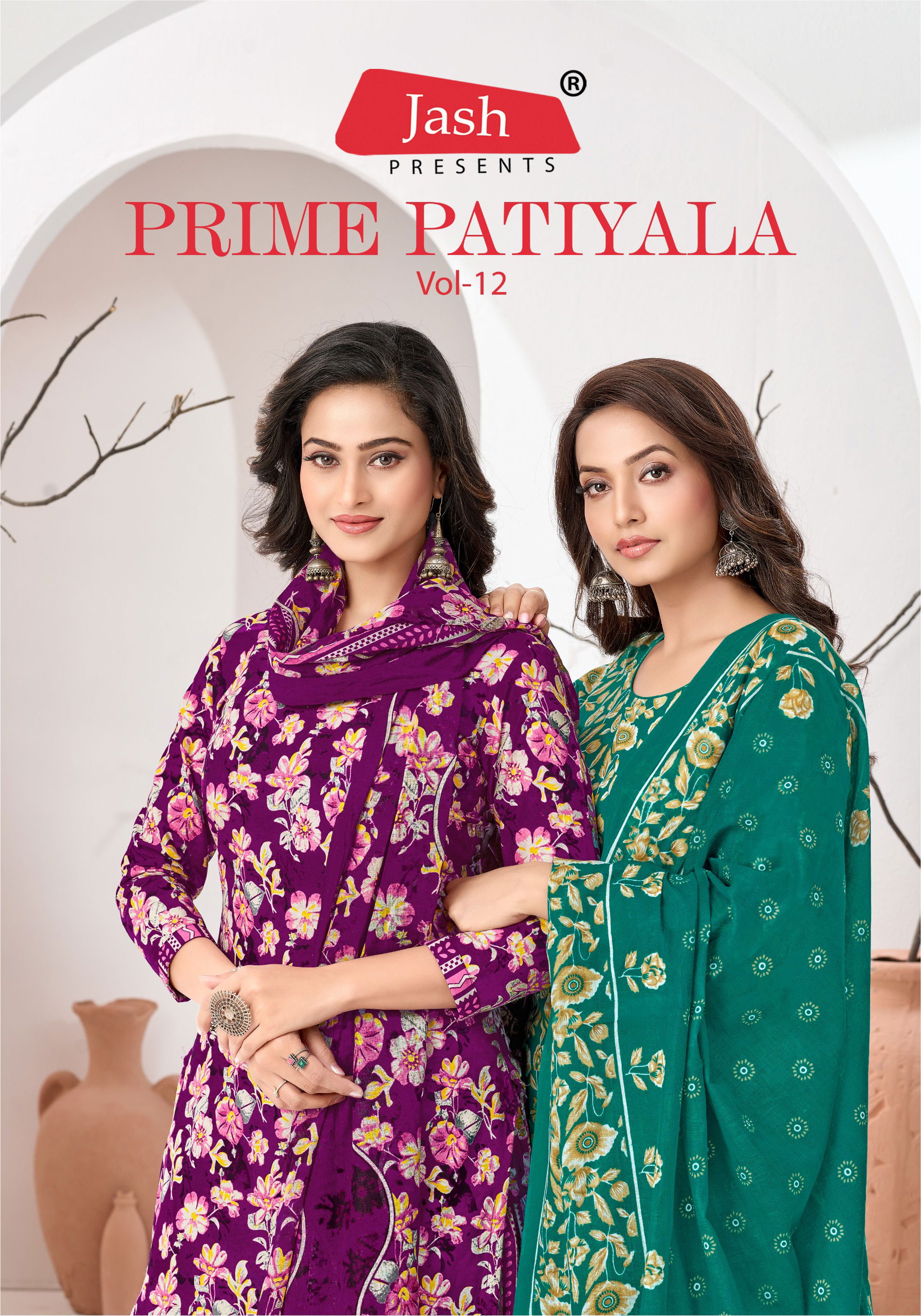 Buy Jash Prime Patiyala Vol 12 Printed Cotton Dress Material Wholesale 2026
