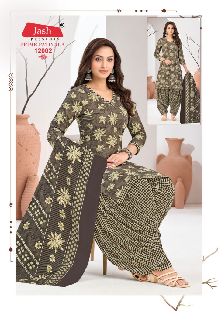 Buy Jash Prime Patiyala Vol 12 Printed Cotton Dress Material Wholesale 2026