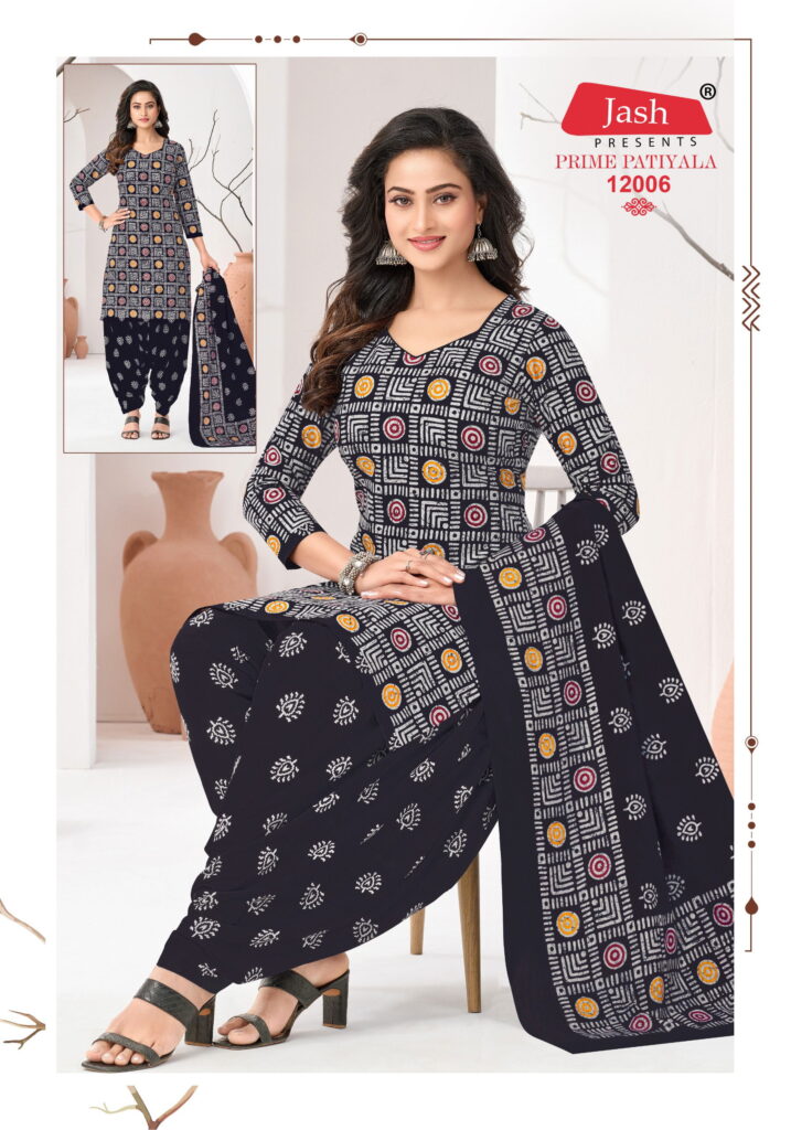Buy Jash Prime Patiyala Vol 12 Printed Cotton Dress Material Wholesale 2026