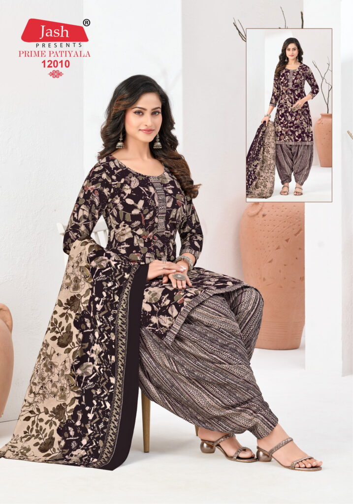 Buy Jash Prime Patiyala Vol 12 Printed Cotton Dress Material Wholesale 2026