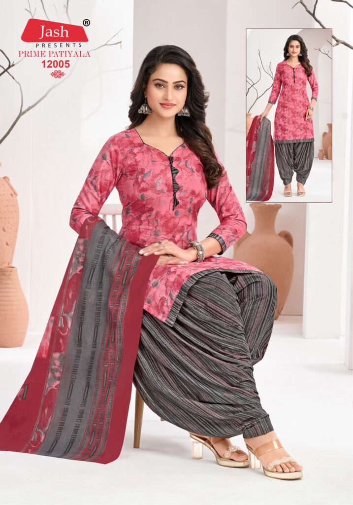 Buy Jash Prime Patiyala Vol 12 Printed Cotton Dress Material Wholesale 2026