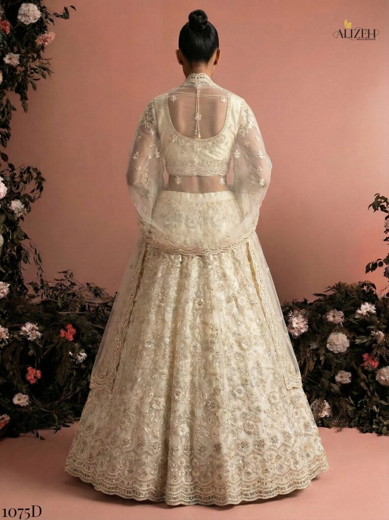 Latest Alizeh Bridal Heritage Colours 1075 Butterfly Net Designer Lehenga Choli Collection Wholesale 2026