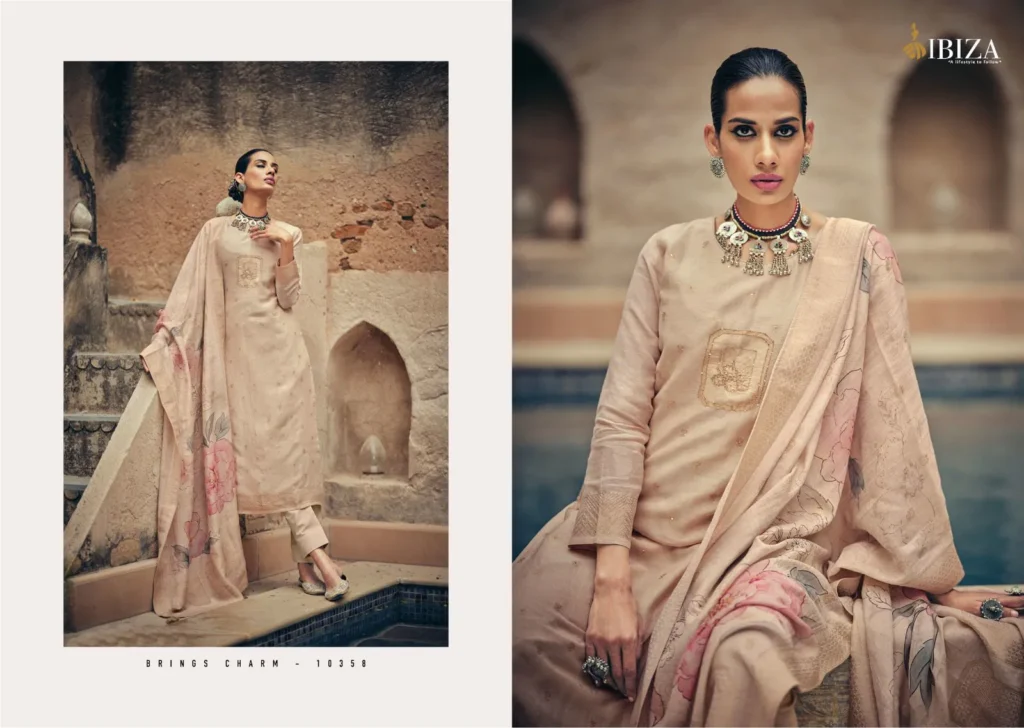 Launching Ibiza Ellena Pure Silk Cotton Jacquard With Handwork Salwar Kameez Wholesale 2026