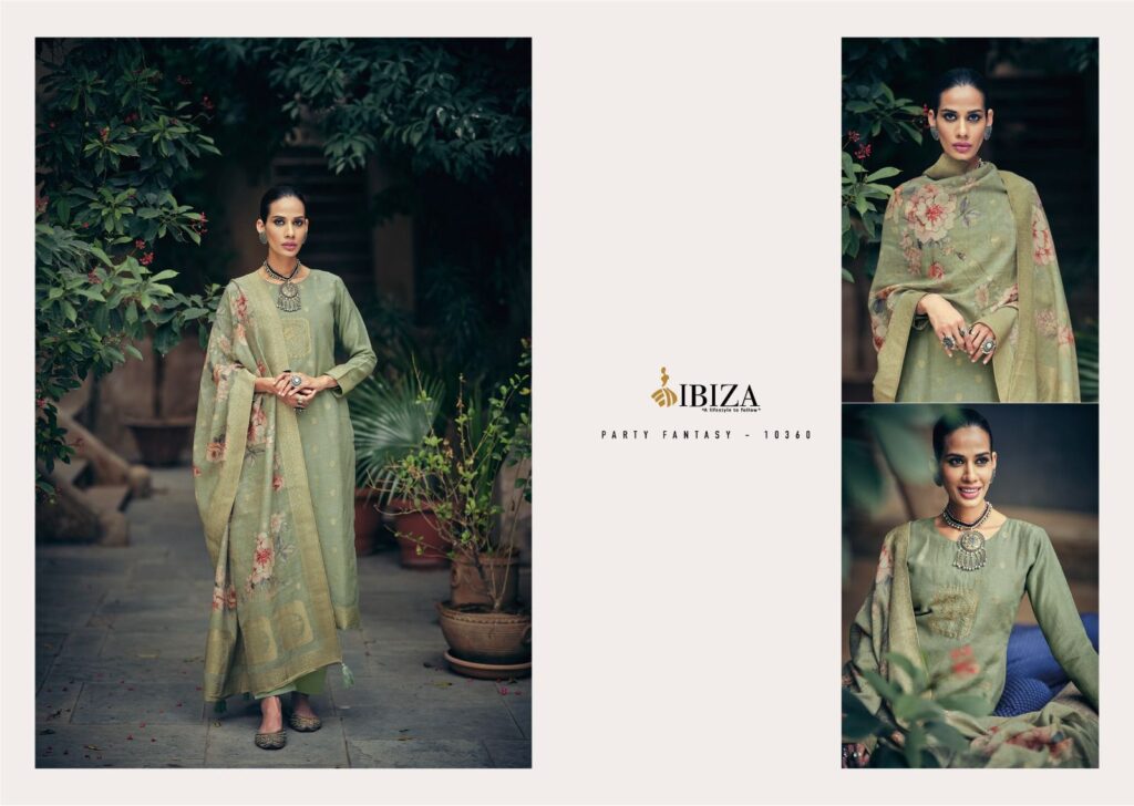 Launching Ibiza Ellena Pure Silk Cotton Jacquard With Handwork Salwar Kameez Wholesale 2026