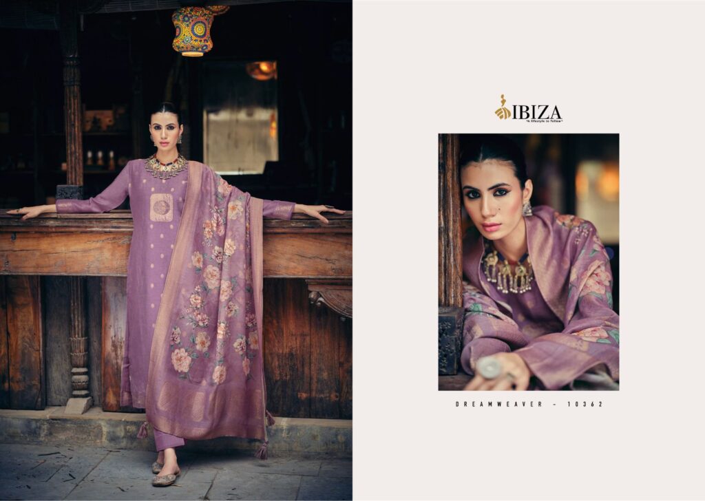 Launching Ibiza Ellena Pure Silk Cotton Jacquard With Handwork Salwar Kameez Wholesale 2026
