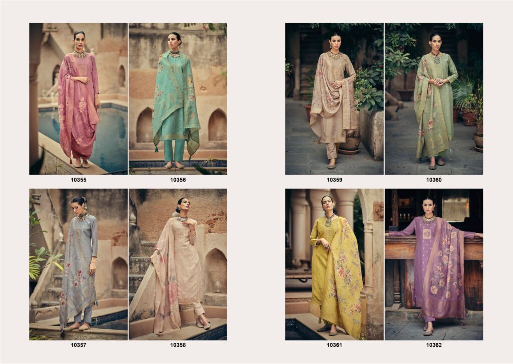 Launching Ibiza Ellena Pure Silk Cotton Jacquard With Handwork Salwar Kameez Wholesale 2026