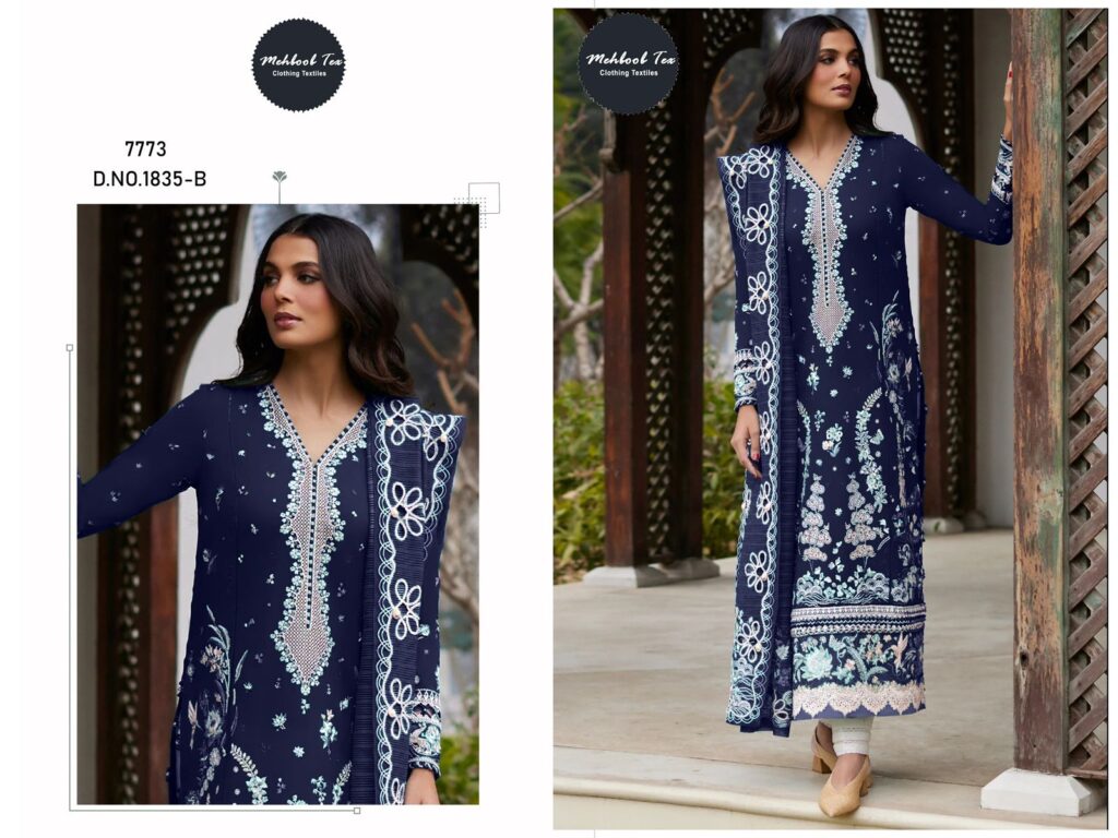 Launching Mehboob Tex 1835 B And C Cotton With Embroidery Pakistani Salwar Kameez Wholesale 2026