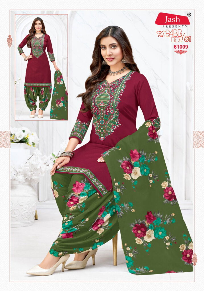 Buy Jash Baby Doll Vol 61 Cotton Dress Material Collection Wholesale 2026