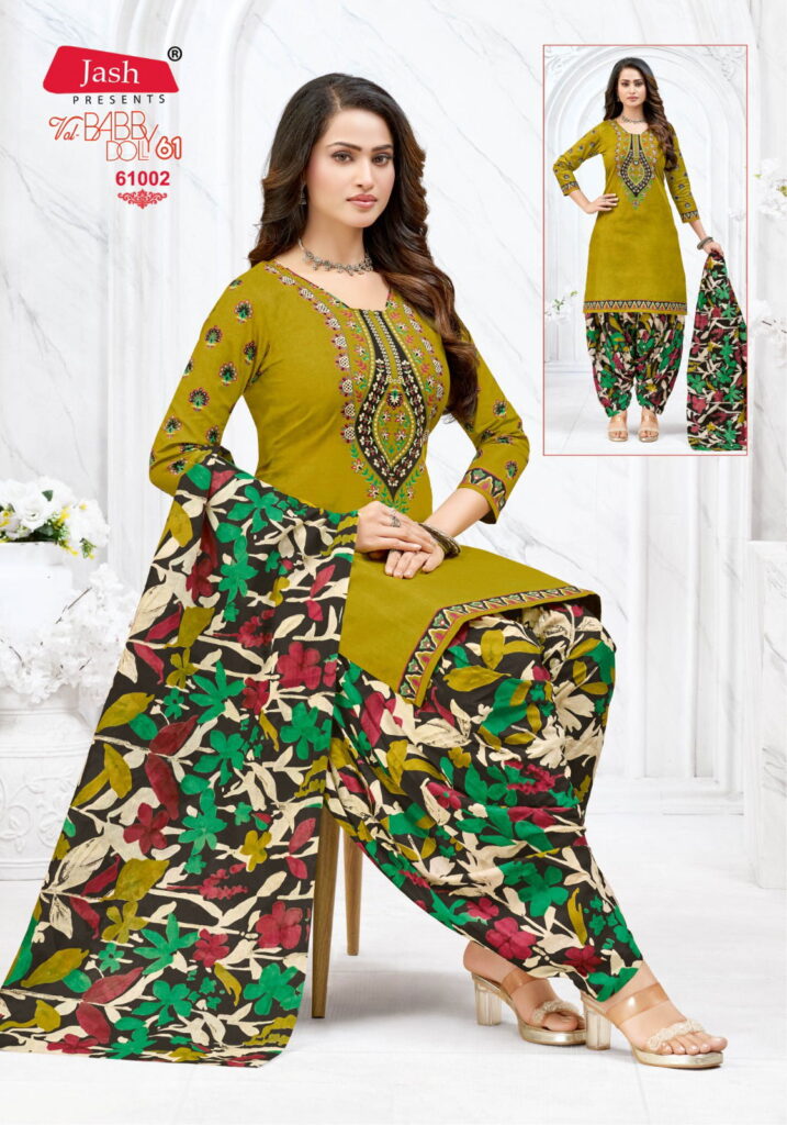 Buy Jash Baby Doll Vol 61 Cotton Dress Material Collection Wholesale 2026