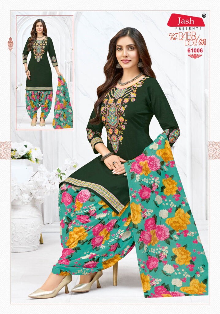 Buy Jash Baby Doll Vol 61 Cotton Dress Material Collection Wholesale 2026