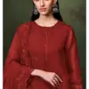 Launching Ganga Ishina 4200 Bemberg Silk Embroidery Work Salwar Kameez Wholesale 2026