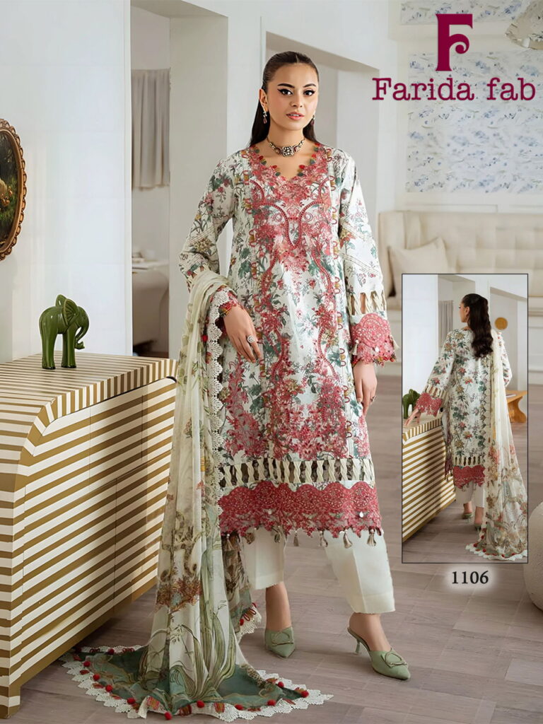 Latest Farida Fab Crimsons Vol 11 Cotton Dress Material Collection Wholesale 2026