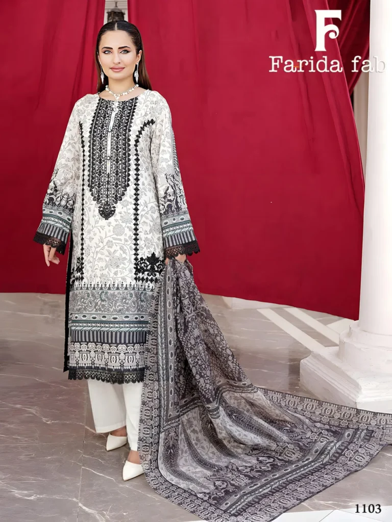 Latest Farida Fab Crimsons Vol 11 Cotton Dress Material Collection Wholesale 2026
