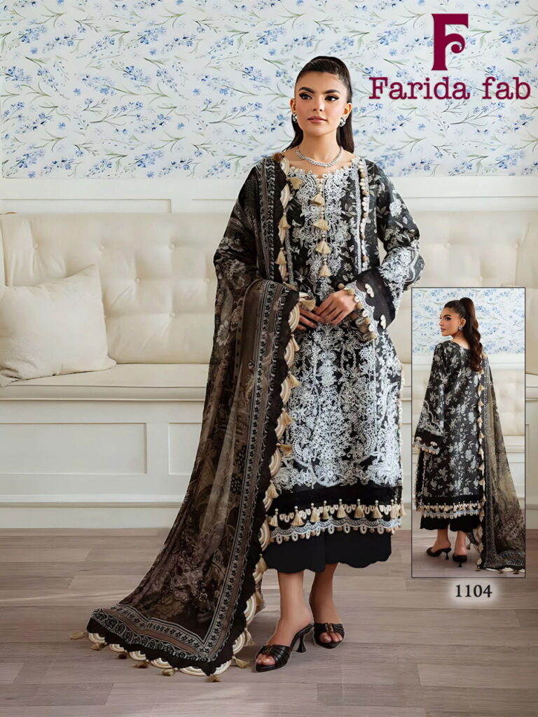 Latest Farida Fab Crimsons Vol 11 Cotton Dress Material Collection Wholesale 2026