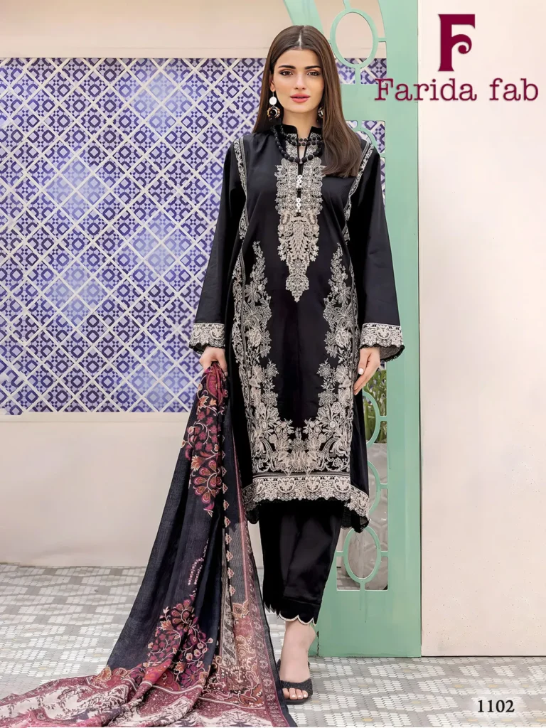 Latest Farida Fab Crimsons Vol 11 Cotton Dress Material Collection Wholesale 2026