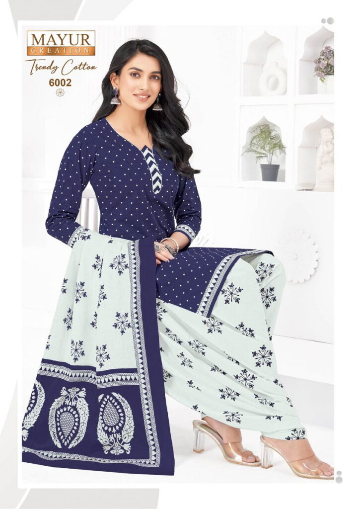 Stylish Mayur Trendy Cotton Vol 6 Cotton Printed Daily Wear Dress Material Collection Wholesale 2026