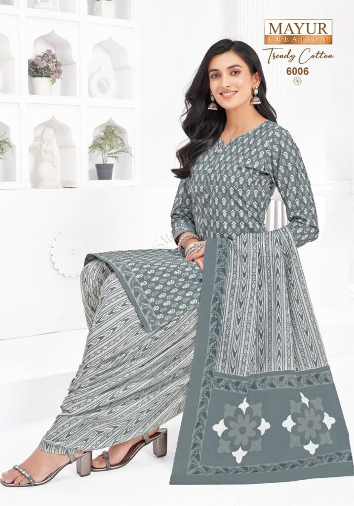 Stylish Mayur Trendy Cotton Vol 6 Cotton Printed Daily Wear Dress Material Collection Wholesale 2026